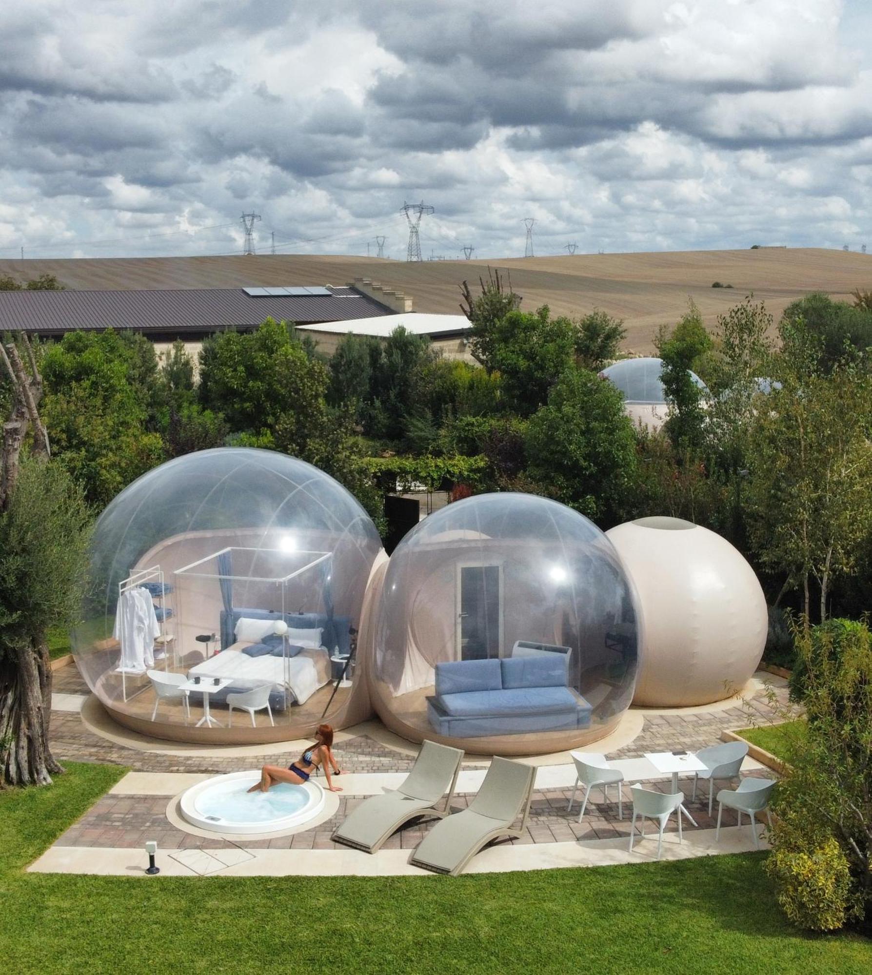 Tenuta Danesi - Camere - Appartamenti - Bubble Room Matera Kültér fotó